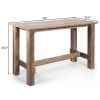 55-inch Counter Height Dining Table Computer Desk