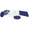 10 Piece Glass Bakeware Set w/ Blue Lids