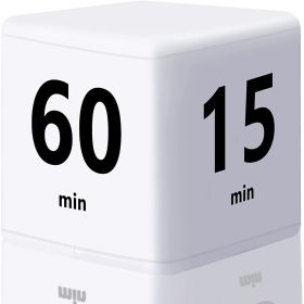 1pc Cube Timer; Gravity Flip Kitchen Timer