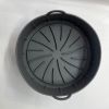 1pc Round Air Fryer Silicone Pot Baking Mat