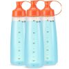 3pcs; Condiment Squeeze Bottles