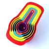 Multi-Color Measuring Cups and Spoons Set