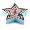 Set of 5 3D Star Shape Biscuit Cutter