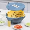 9 in 1 Rotate Multi-functional Vegetable Cutter
