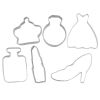 6 Pcs Ladies Cookie Cutters