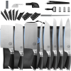 XYJ, 8 Pcs Professional Knife Sets
