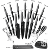 PrinChef 19 Pcs Stainless Steel Knife Set.