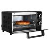 1000W Stainless Steel 4 Slice Countertop Toaster Oven