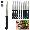 8 Set Stainless Steel Steak Knives