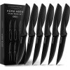 Home Hero - 6 Pcs Serrated Kitchen Steak Knives Set