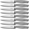 Stainless Steel Kitchen Steak Knife Set of 8, Silver