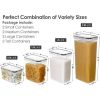 8 Pieces Food Storage Containers Set