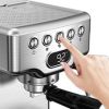20 bar Espresso Machine With Milk Frother For Latte