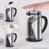 TBGENIUS Cafetiere 2-4 Cups, French Press 600ml Coffee Maker