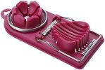 2 in 1 Stainless Steel Egg Slicer Cutter for Strawberries