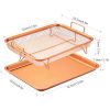 Non Stick Crisper Tray  Air Fry Pan