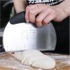 Stainless Steel Dough Cutter with Scale