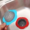 2pcs Flower Shaped Sink Strainer