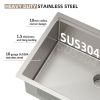 30 x 19 Inch Stainless Steel Workstation Undermount Kitchen Sink