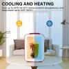 Fridge, 4L/6 Can Portable Cooler & Warmer