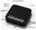 Multi-functional Coffee Electronic Scale. 3000g