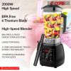 5 Core 2L, 2000W  Professional Countertop Touch Screen Blender