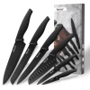 Hecef 6 Pcs Japanese Chef Santoku Kitchen Knife Set