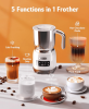 5 in 1 pearl white electric milk foam