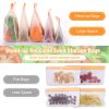 Orange 12 Pack Reusable Food Storage Bags