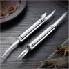 2pcs 5 In 1 Multifunctional Shrimp Line Fish Maw Knife