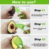 1pc 3 In 1 Multi-functional Avocado Slicer