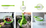 Spina; Easy-To-Use Salad Spinner Colander