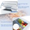 Deep Freezer with 7-Level Adjustable Temperature