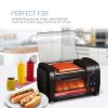 Elite Gourmet New Cuisine Hot Dog Roller and Toaster Oven