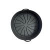 1pc Round Air Fryer Silicone Pot Baking Mat