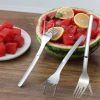 1pc 2 In 1 Watermelon Slicer With Stainless Steel Cutter.