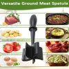 1pc Manual Meat Chopper; Heat Resistant Meat Masher