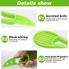1pc 3 In 1 Multi-functional Avocado Slicer