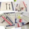 6 Pcs Japanese Style PVC Placemats