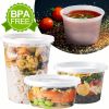 Deli Plastic Storage Containers with Lids