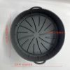 1pc Round Air Fryer Silicone Pot Baking Mat