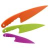 Set of 3 Plastic Kitchen Knife for Kids