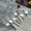 Mirdinner 24 Pcs Stainless Steel Forks Silverware Set.