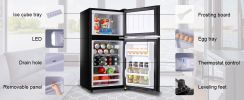 3.5Cu.Ft Refrigerator Mini Fridge with Freezer