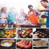 5pcs Non-stick BBQ Grill Baking Mat