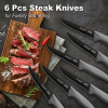PrinChef 19 Pcs Stainless Steel Knife Set.