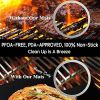 5pcs Non-stick BBQ Grill Baking Mat