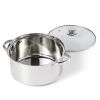 52 Pcs Stainless Steel Cookware and Kitchen Combo Set