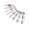 Set Of 8; Magnetic Measuring Spoon Set
