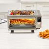 6-in-1 Electric Indoor Grill and Air Fryer Toaster Oven